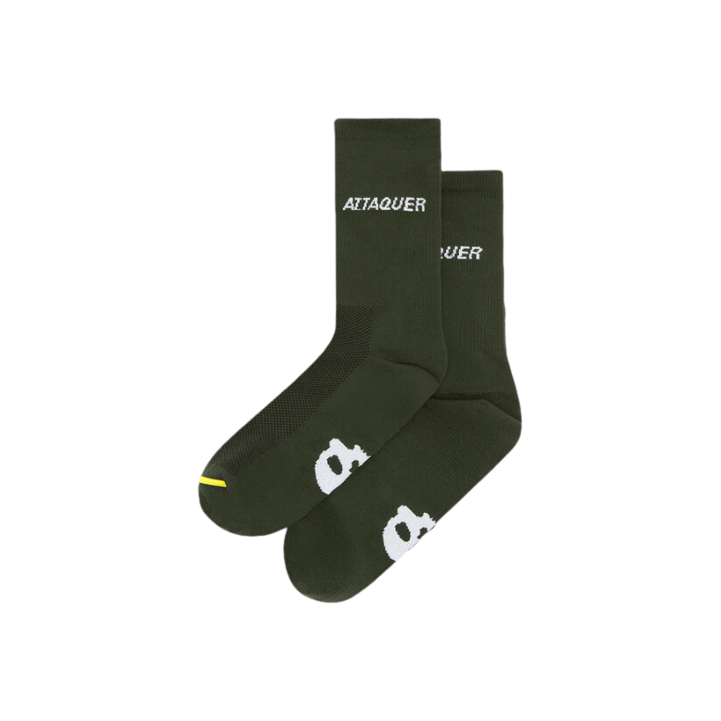 Attaquer All Day Sock Side Logo - Pine