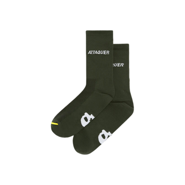 Attaquer All Day Sock Side Logo - Pine