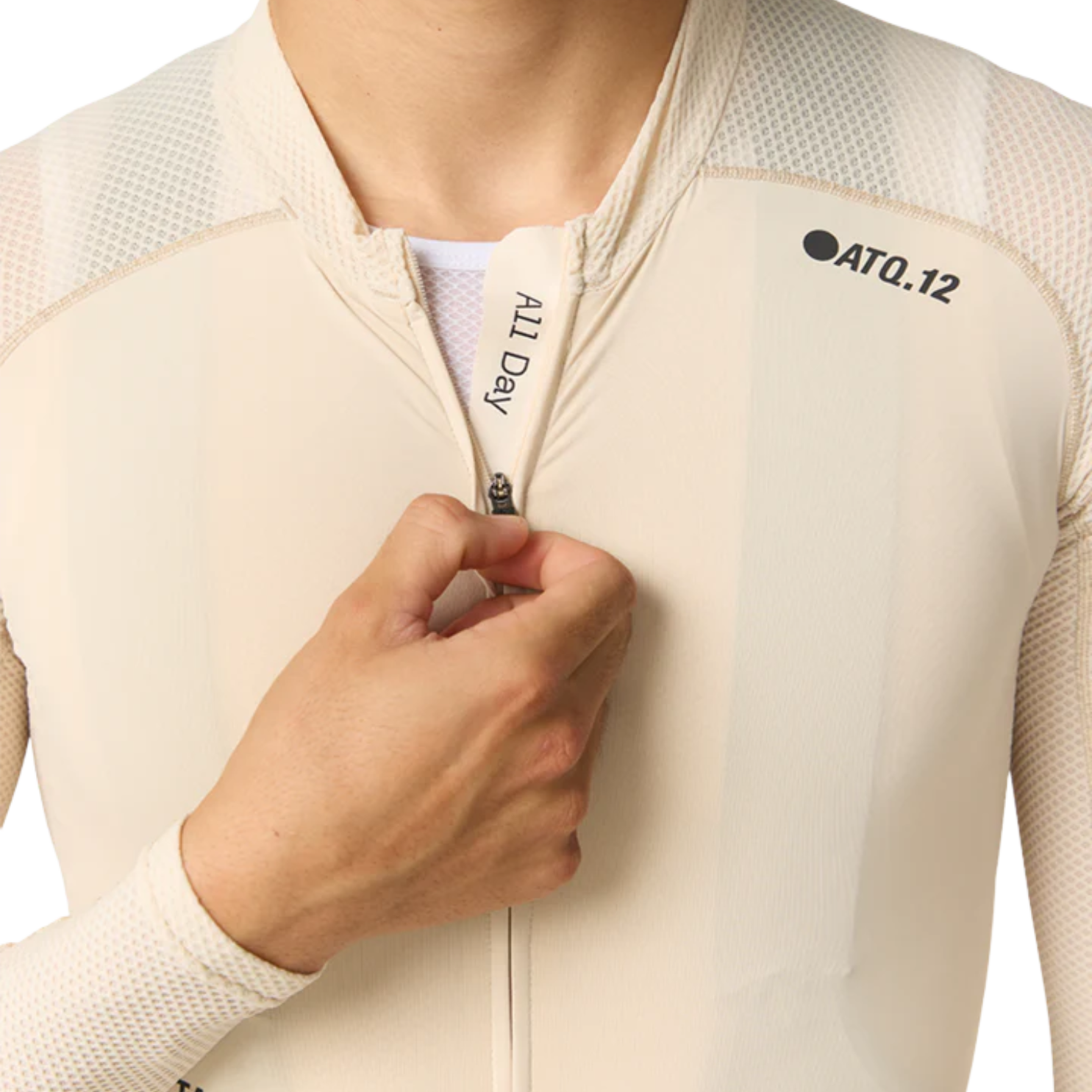 Attaquer All Day Summer Long Sleeve Jersey - Eggshell