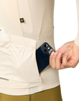 Attaquer All Day Summer Long Sleeve Jersey - Eggshell