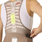 Attaquer Intra Womens Bib Short - Taupe