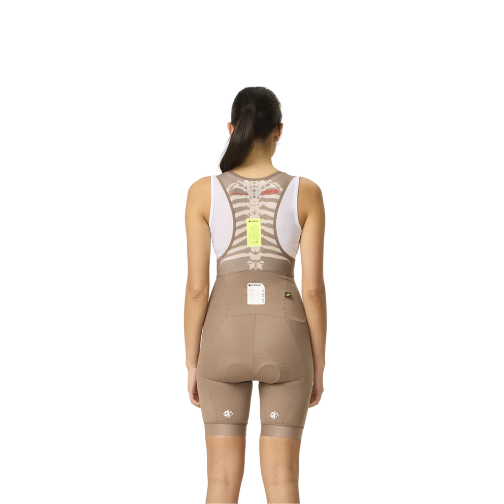 Attaquer Intra Womens Bib Short - Taupe