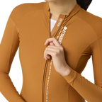 Attaquer Intra Womens Winter Long Sleeve Jersey - Ochre