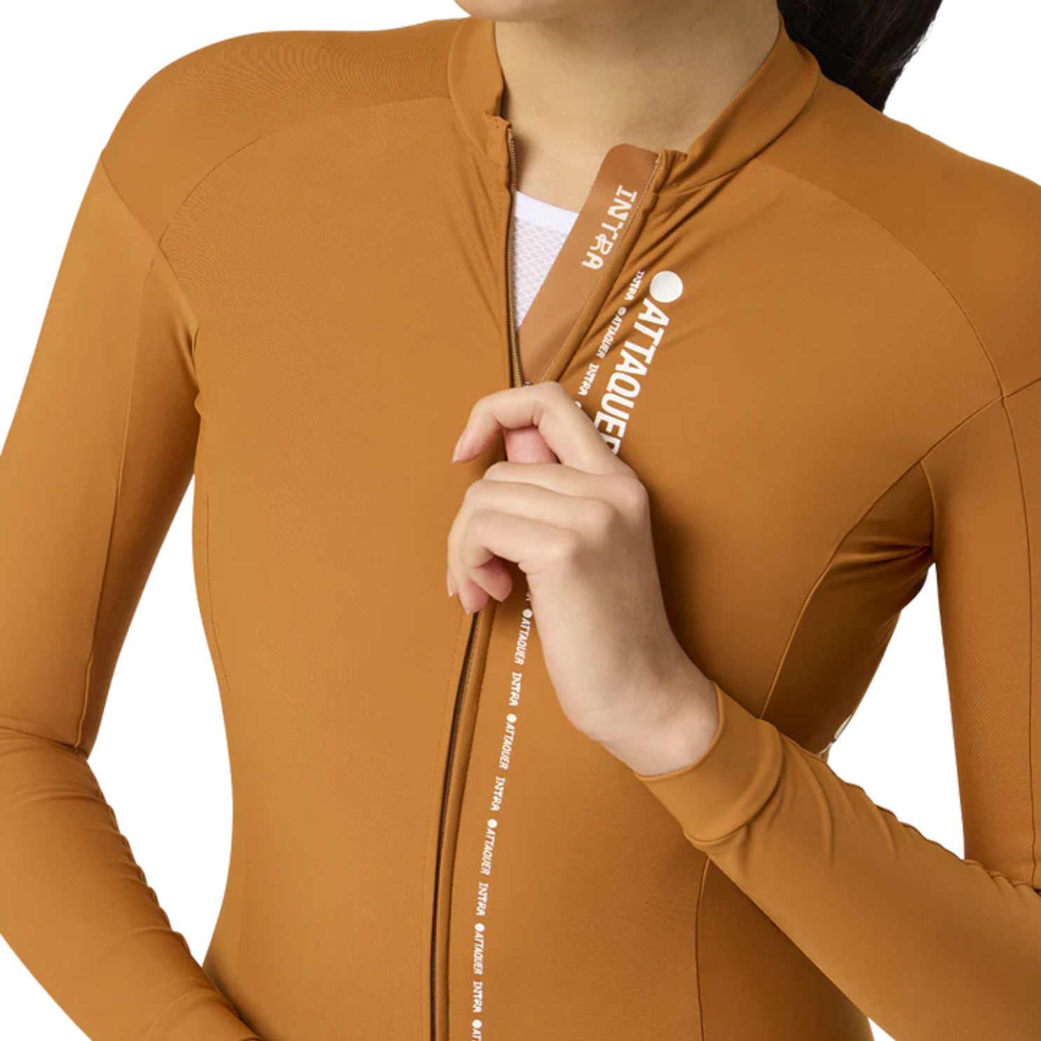 Attaquer Intra Womens Winter Long Sleeve Jersey - Ochre