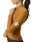 Attaquer Intra Womens Winter Long Sleeve Jersey - Ochre