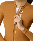 Attaquer Intra Womens Winter Long Sleeve Jersey - Ochre