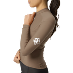 Attaquer Intra Womens Winter Long Sleeve Jersey - Taupe