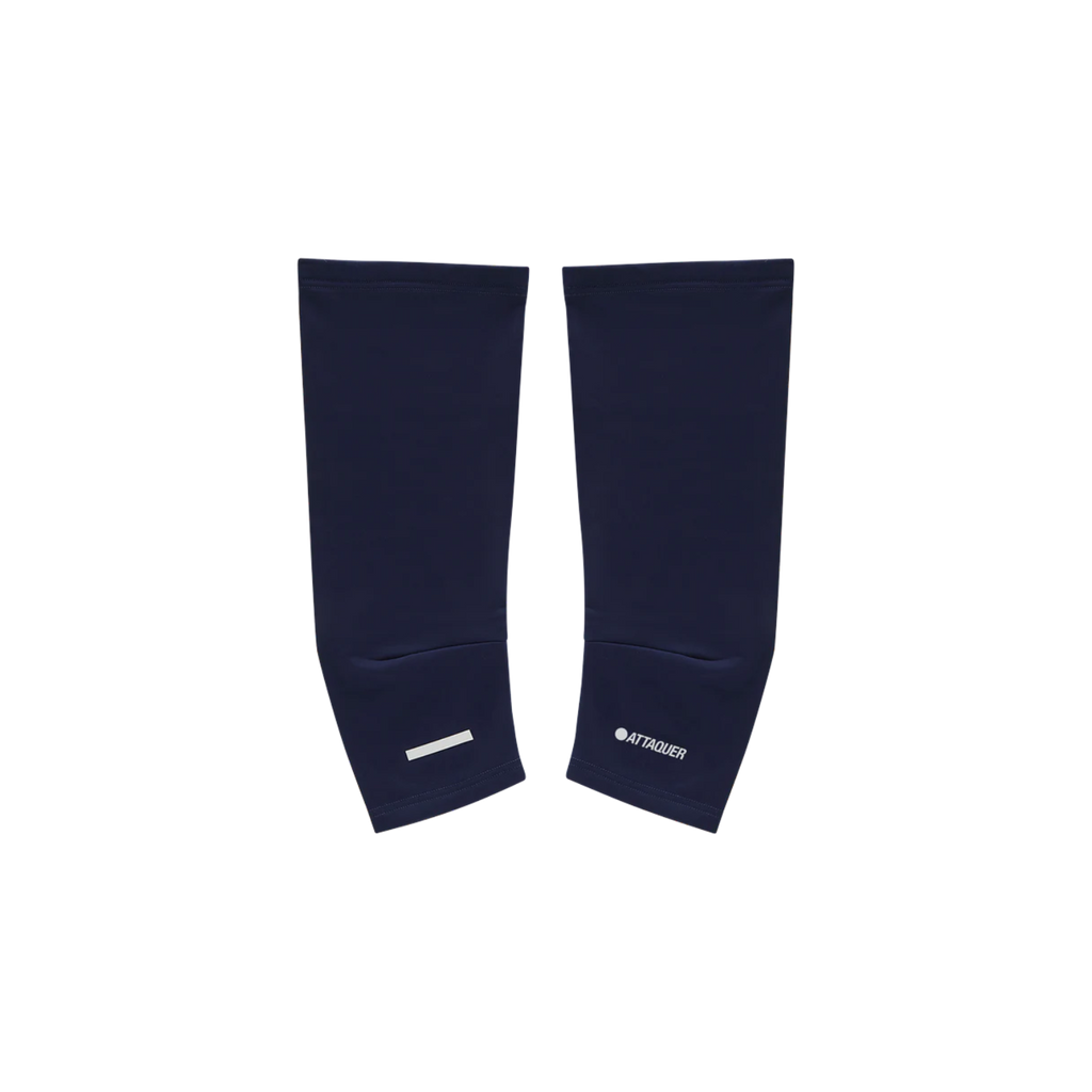 Attaquer Knee Warmers - Navy/Reflective