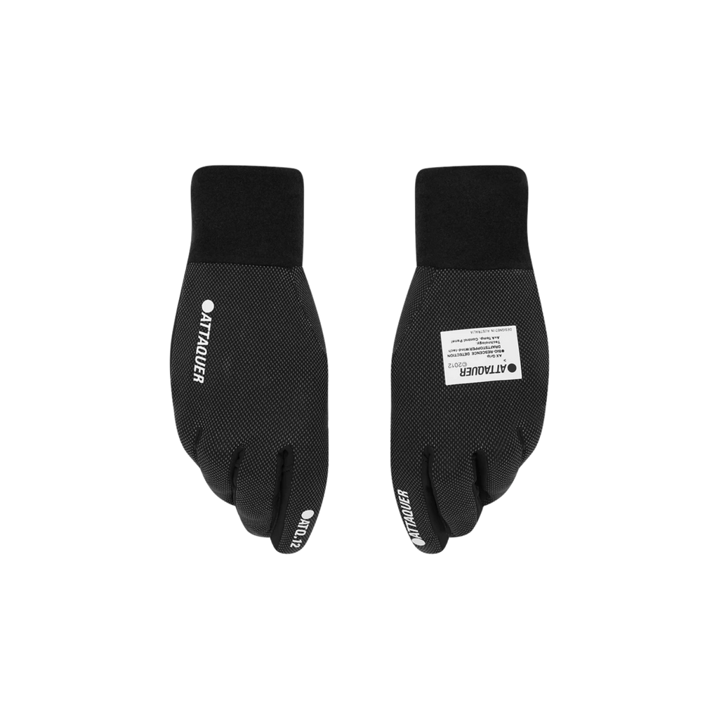 Attaquer Light Winter Logo Gloves - Black