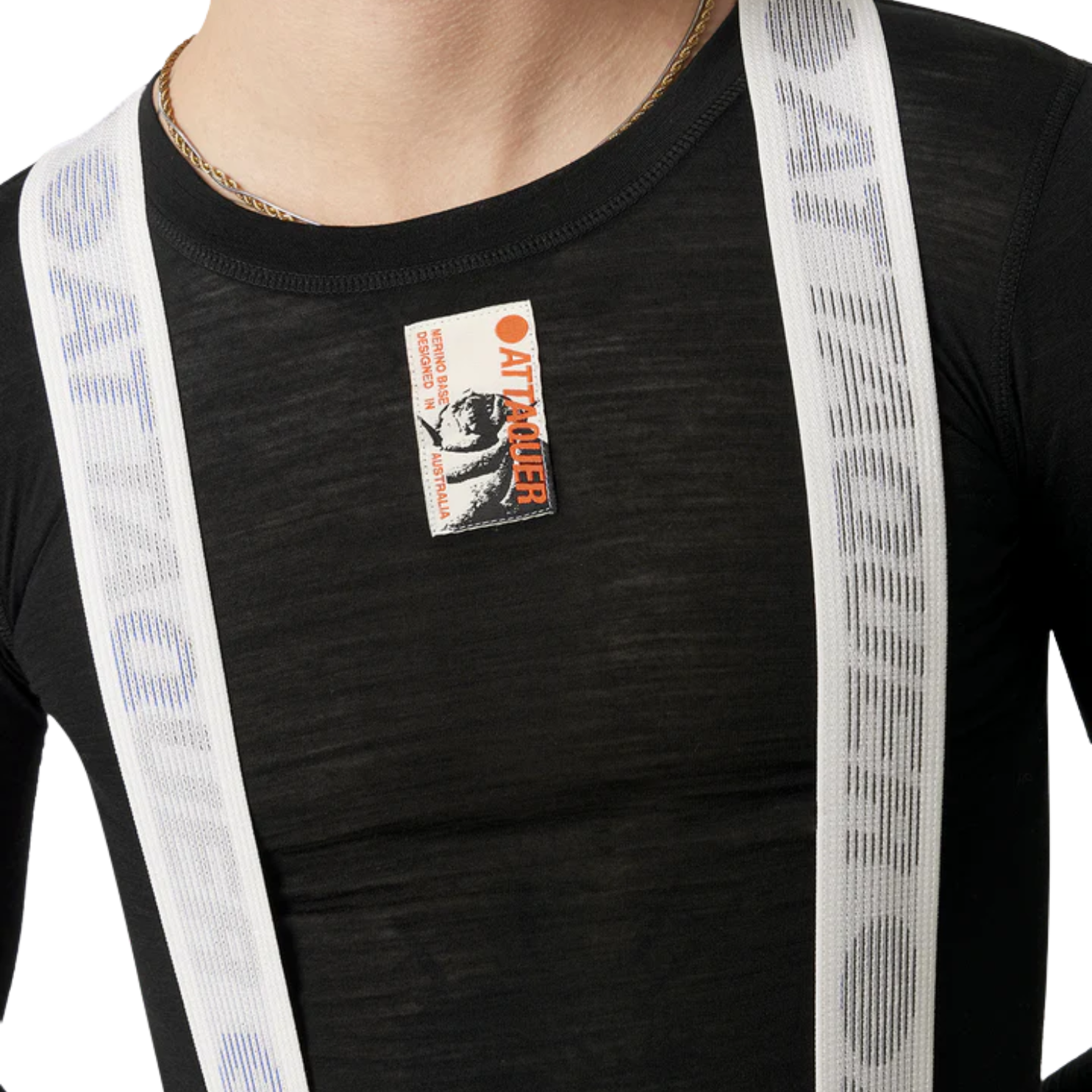 Attaquer Merino Base Layer Long Sleeve - Black