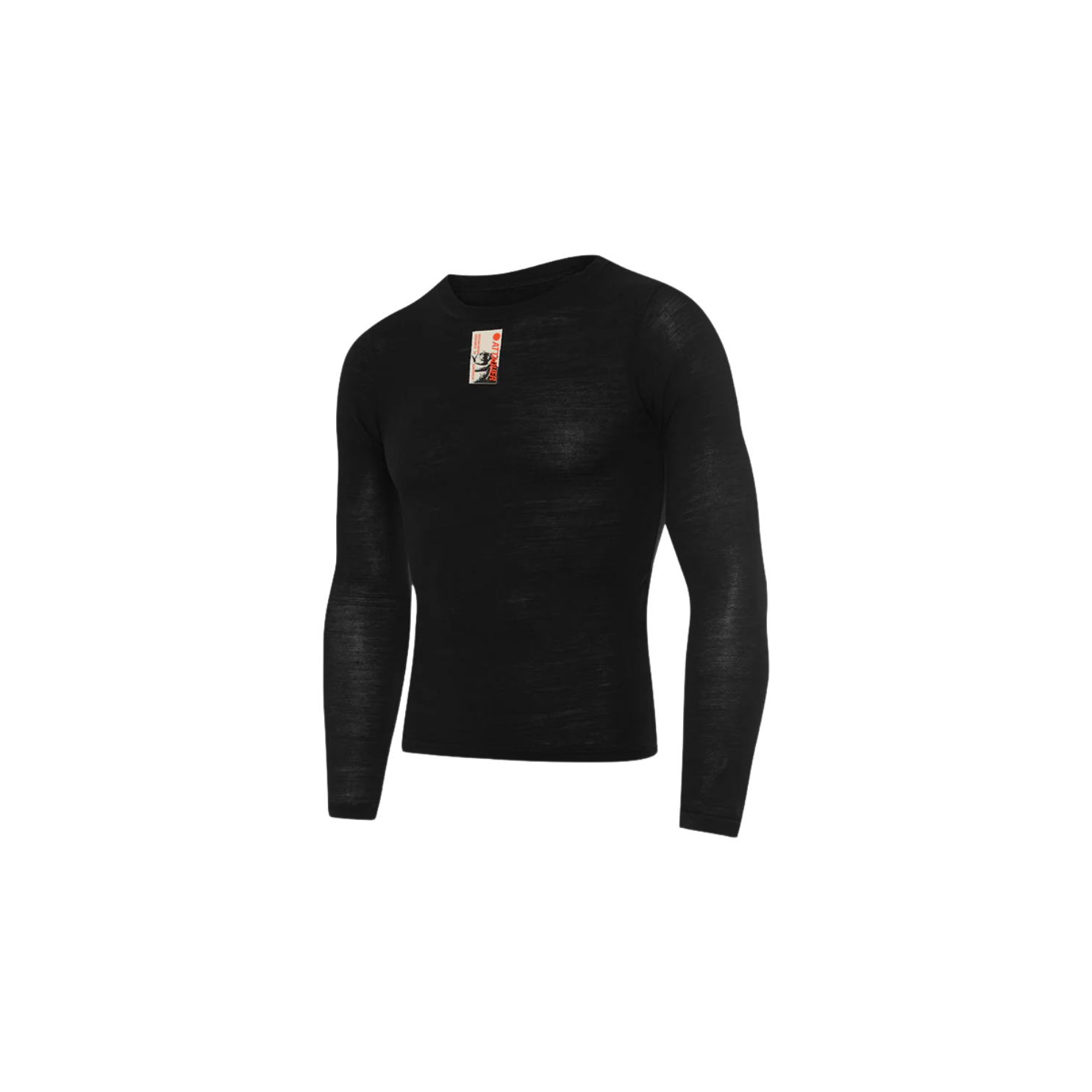 Attaquer Merino Base Layer Long Sleeve - Black