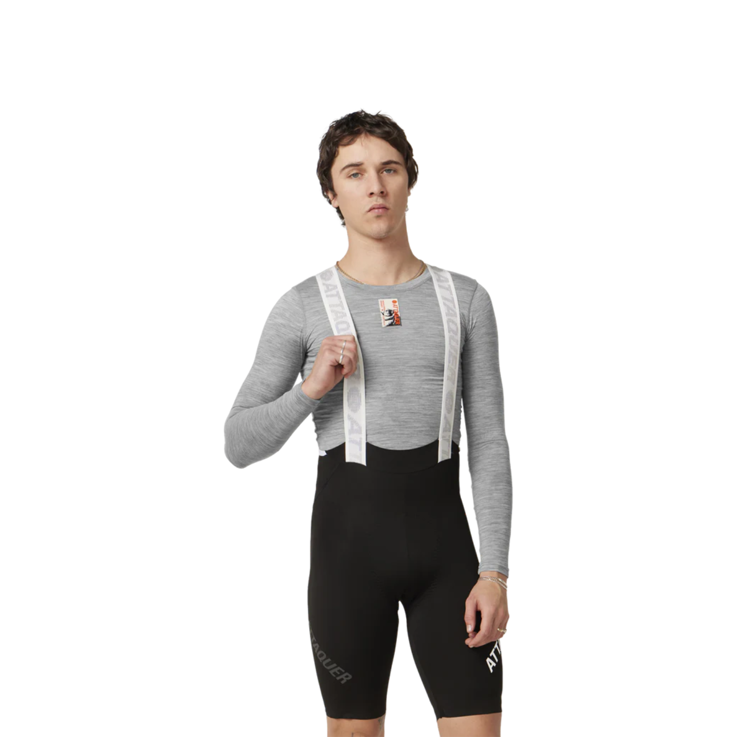 Attaquer Merino Base Layer Long Sleeve - Grey
