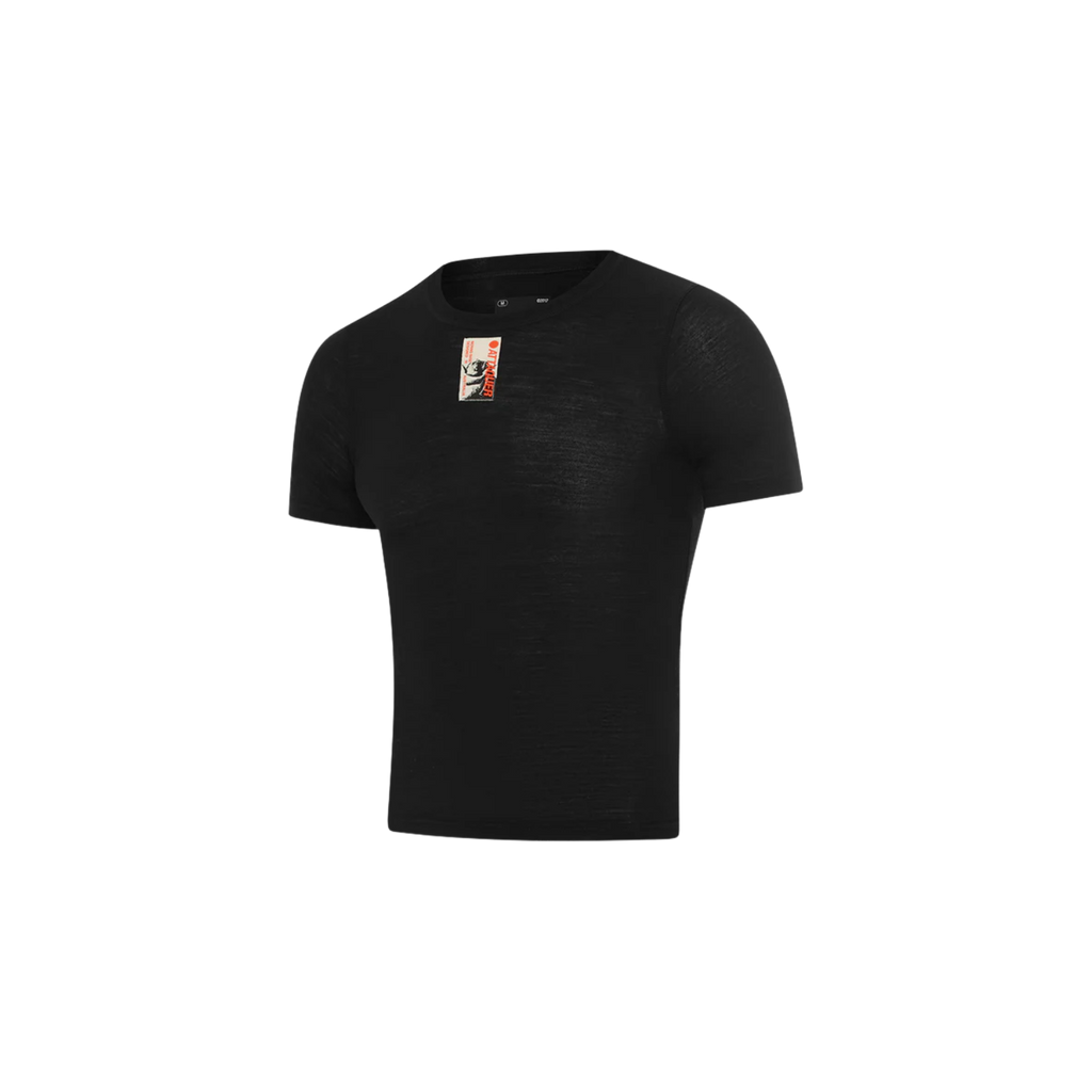 Attaquer Merino Base Layer Short Sleeved - Black