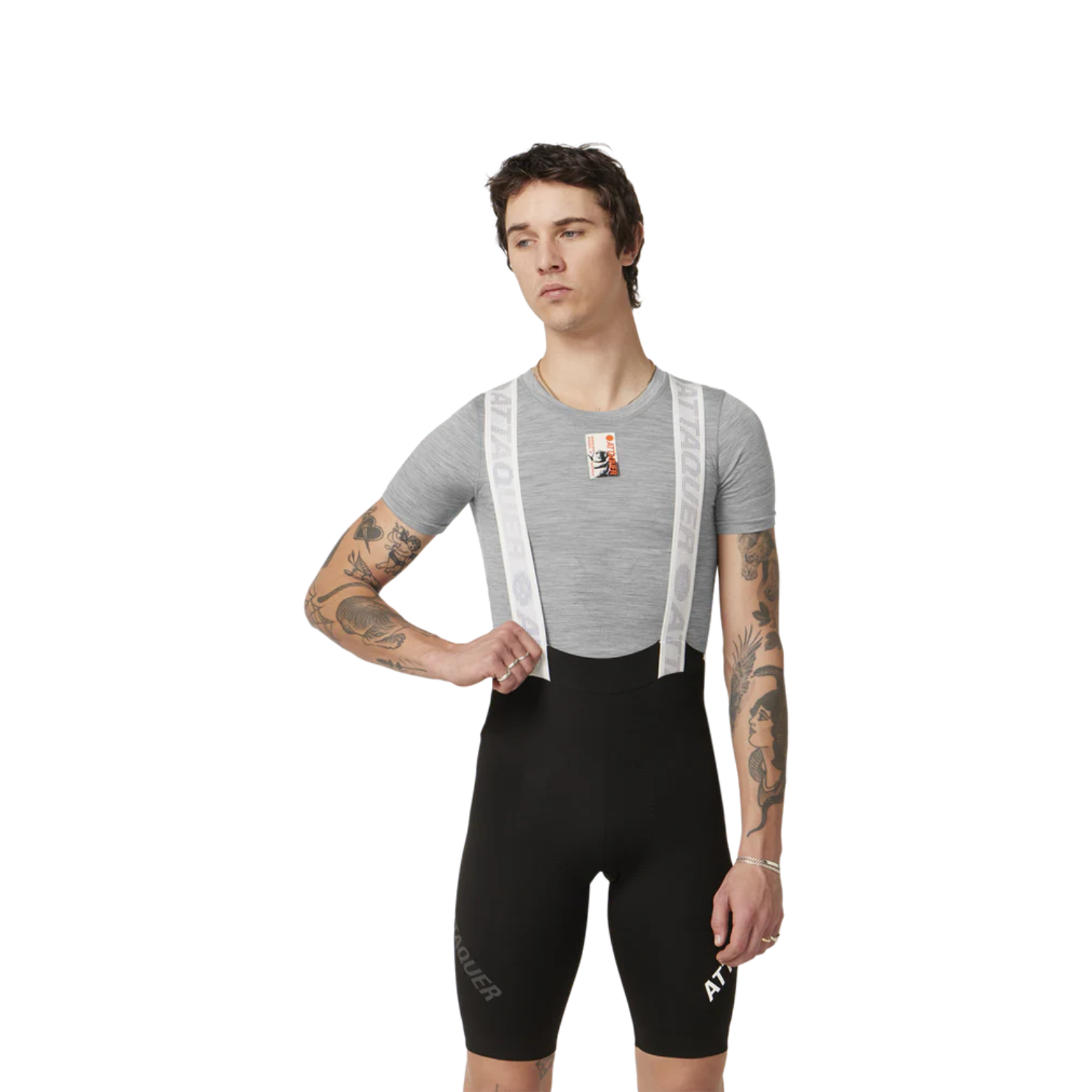 Attaquer Merino Base Layer Short Sleeved - Grey