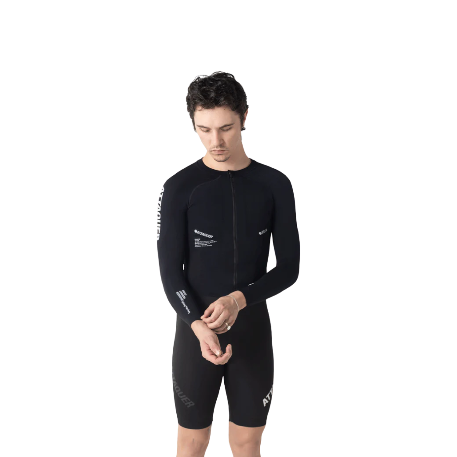 Attaquer OrbKnit™️ Race Jersey Long Sleeve - Black
