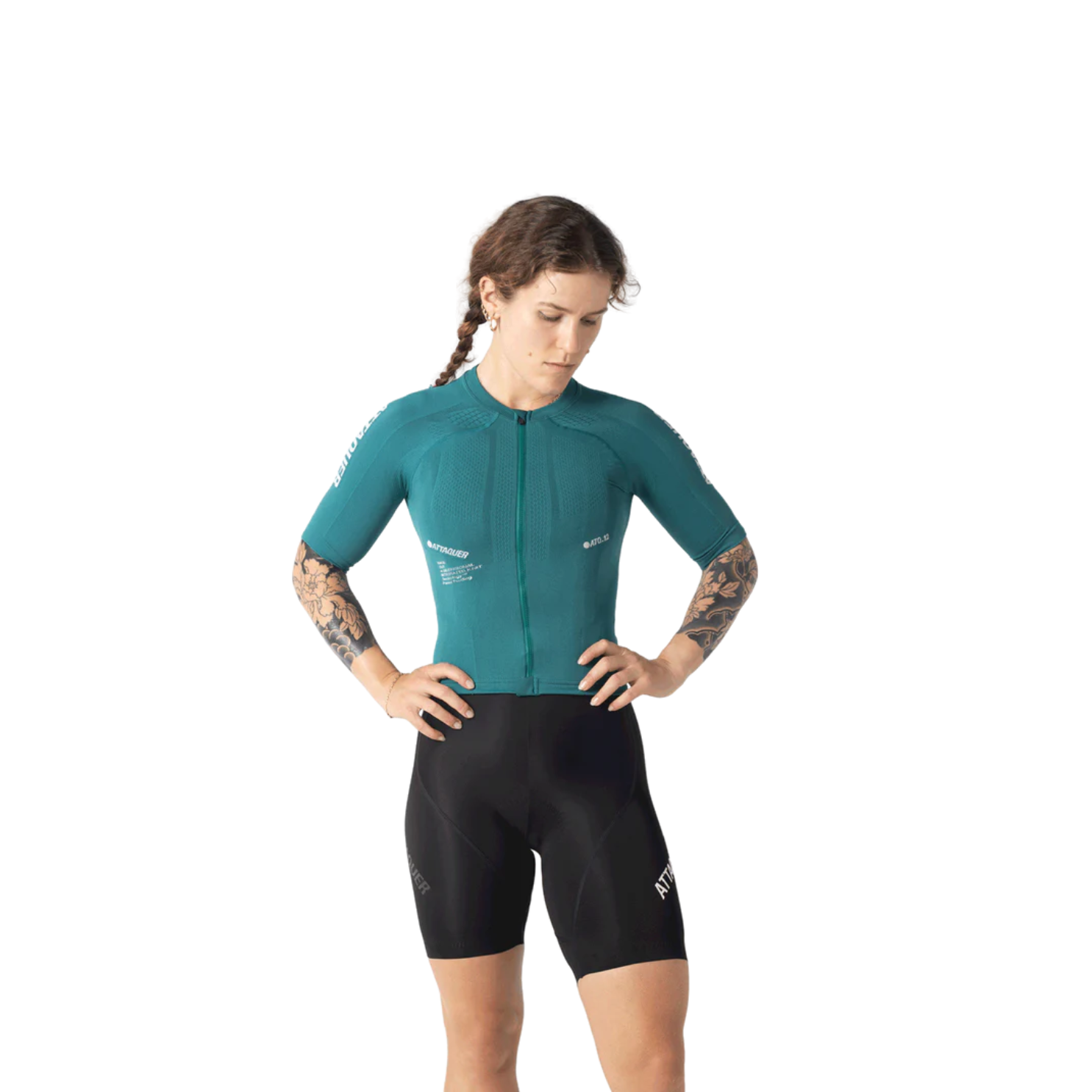 Attaquer OrbKnit™️ Womens Race Jersey - Emerald