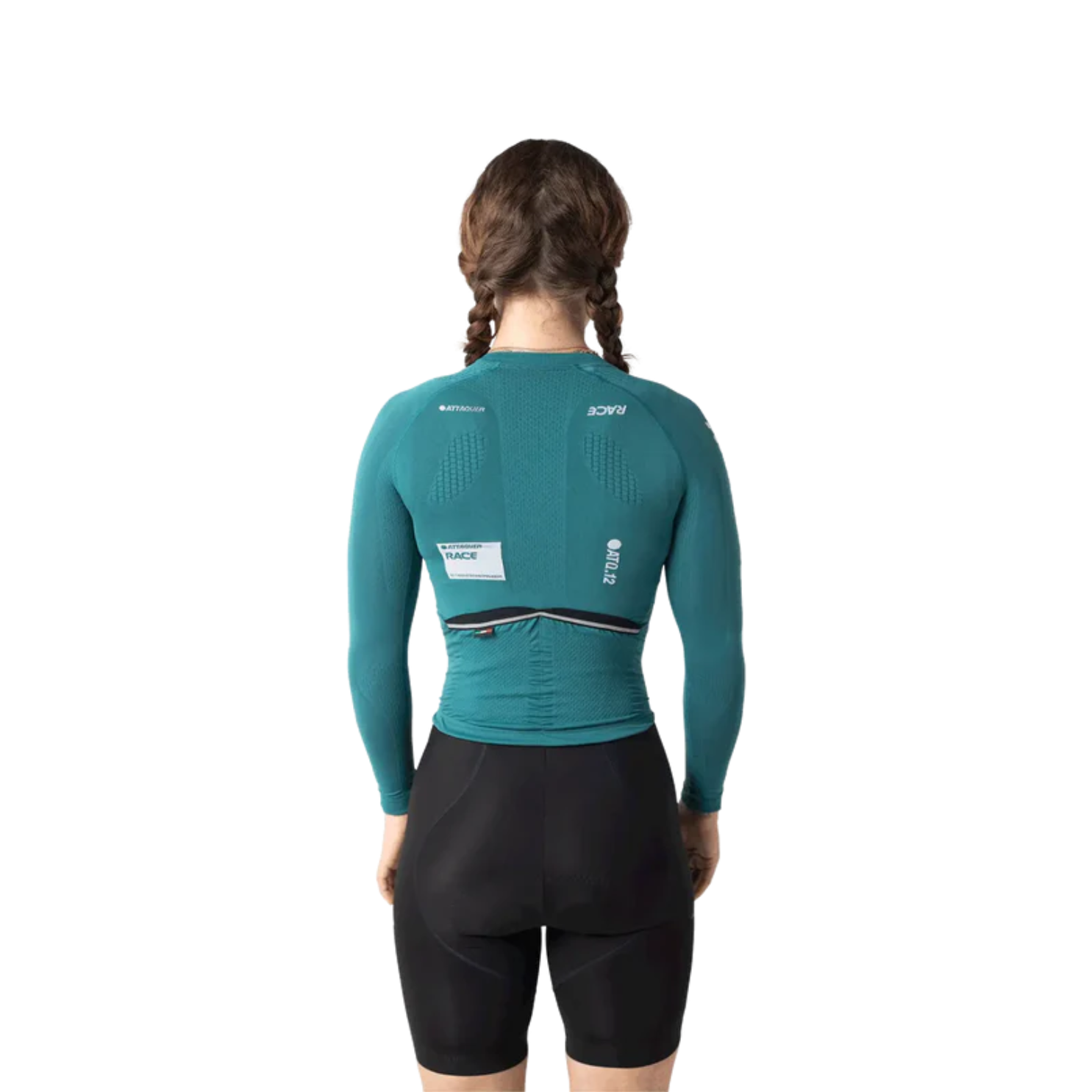 Attaquer OrbKnit™️ 女款长袖竞赛服 - 祖母绿