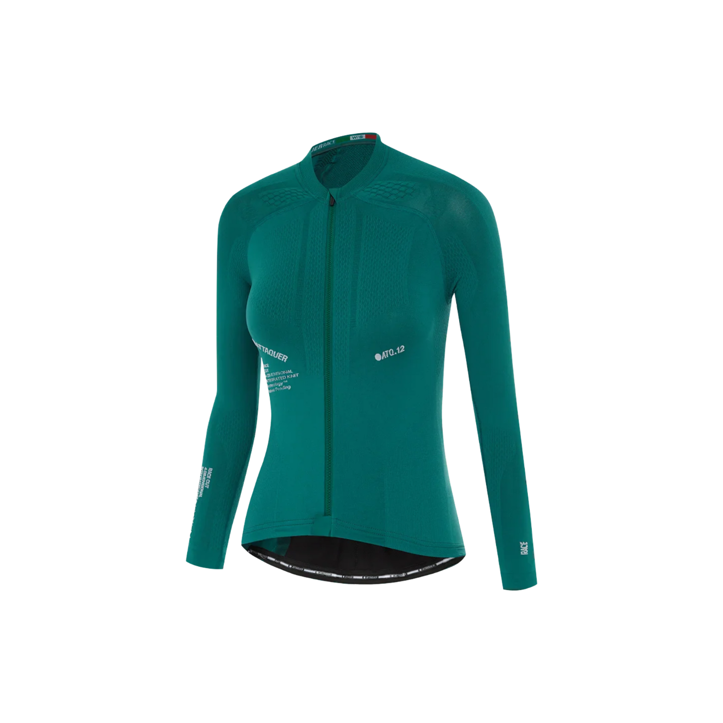 Attaquer OrbKnit™️ Womens Race Jersey Long Sleeve - Emerald