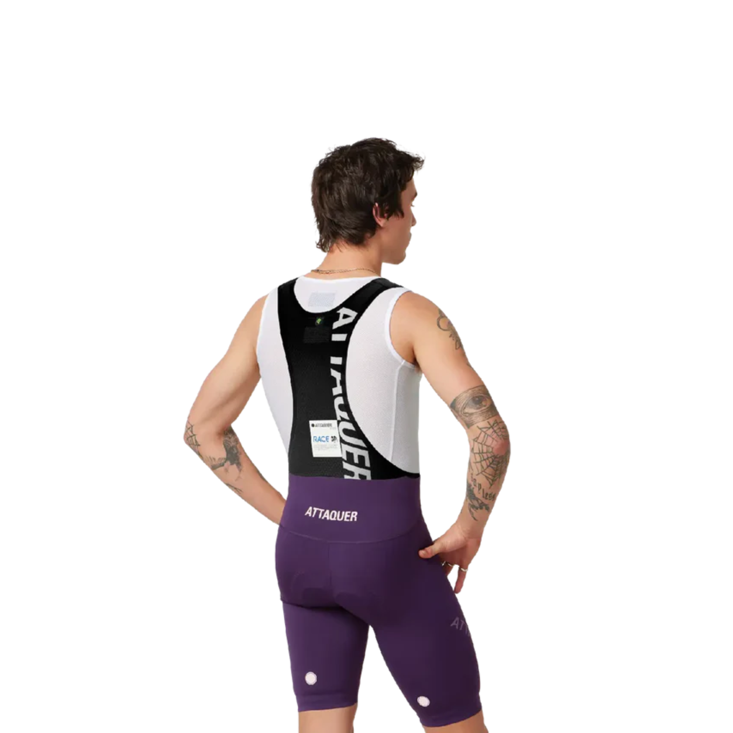 Attaquer Race Bib Short -  Purple