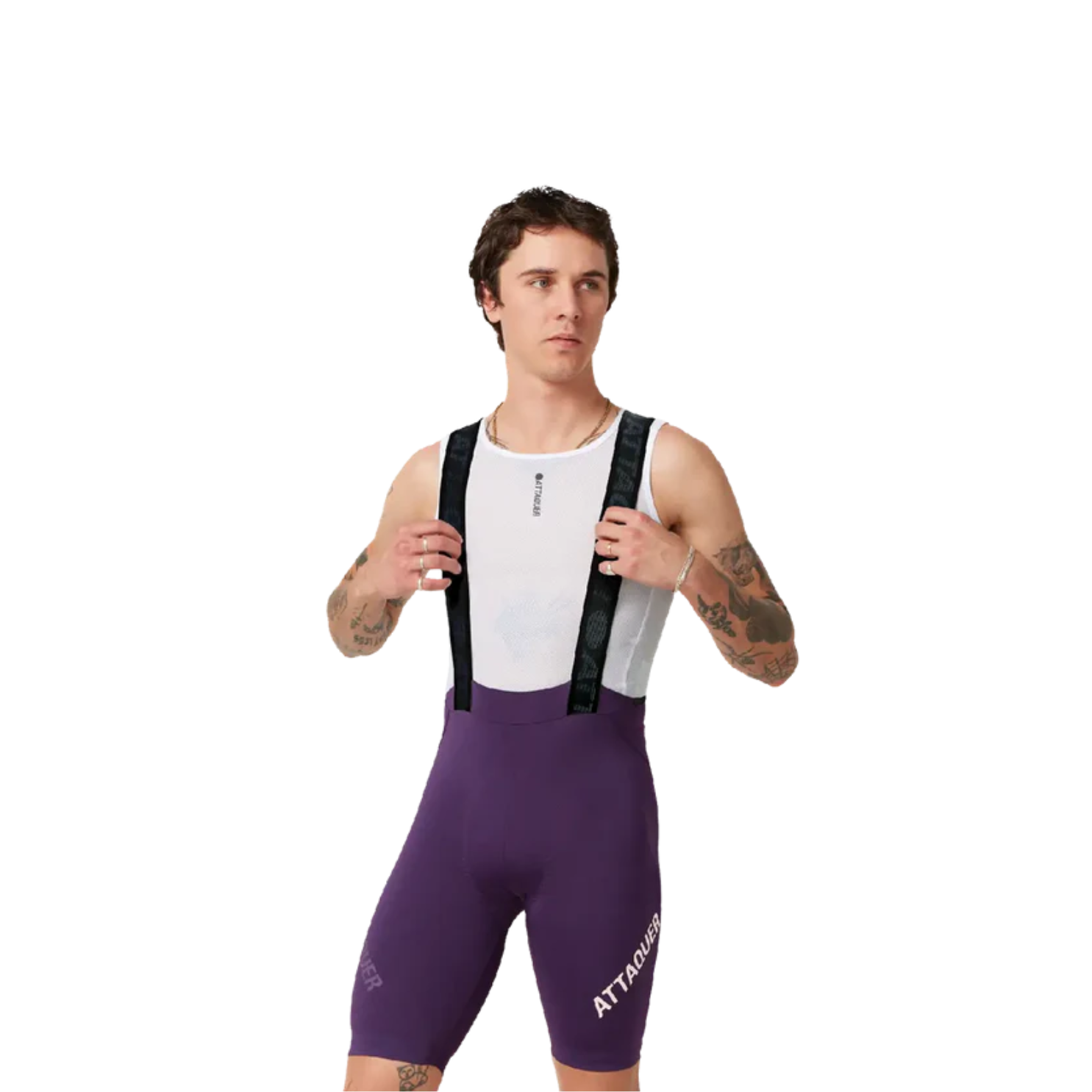 Attaquer Race Bib Short -  Purple