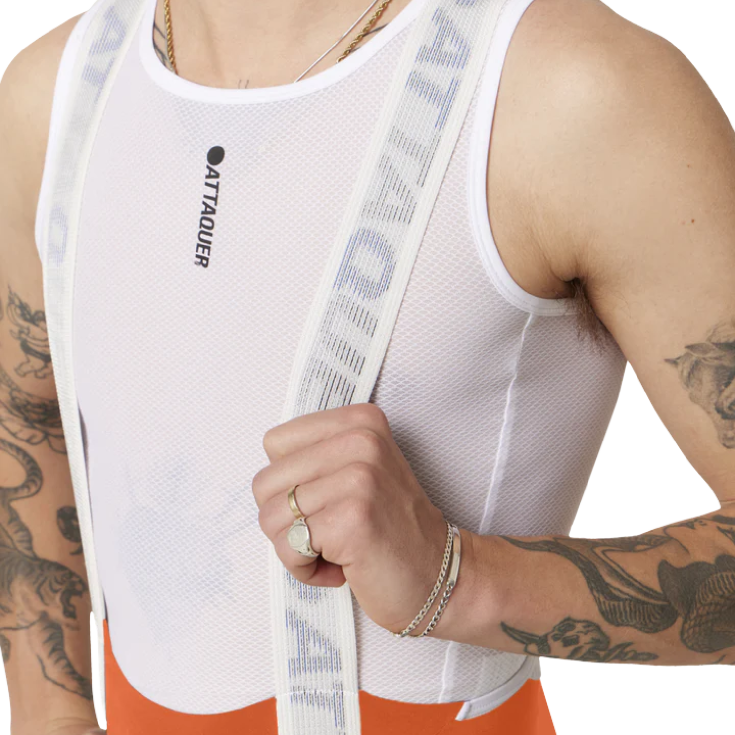 Attaquer Race Bib Short - Solar Orange