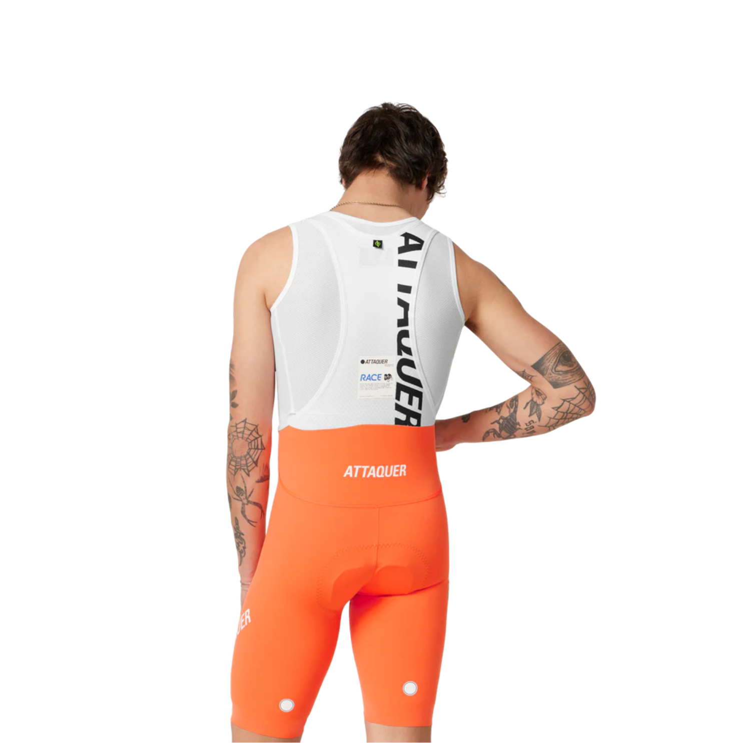 Attaquer Race Bib Short - Solar Orange