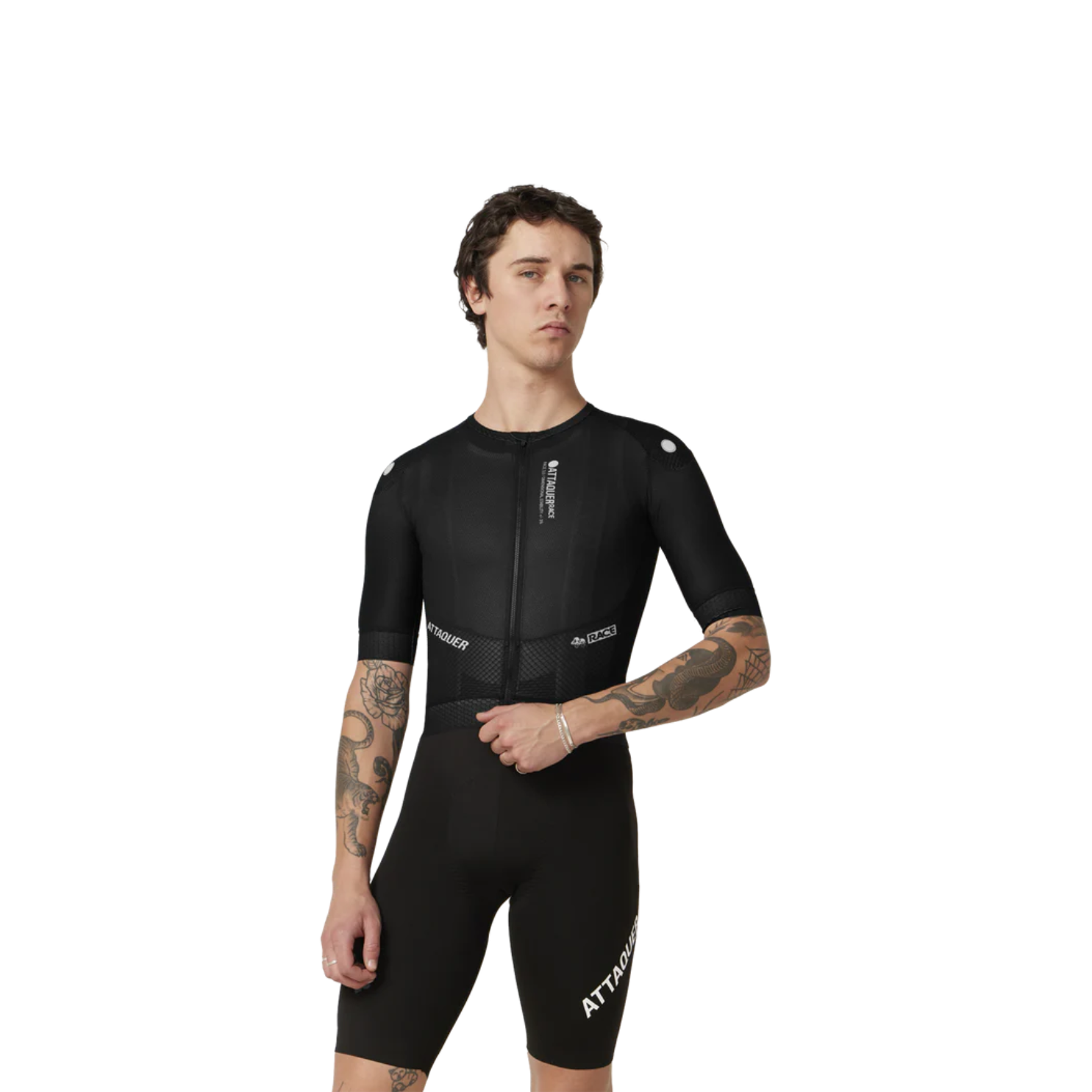 Attaquer Race Jersey - Black
