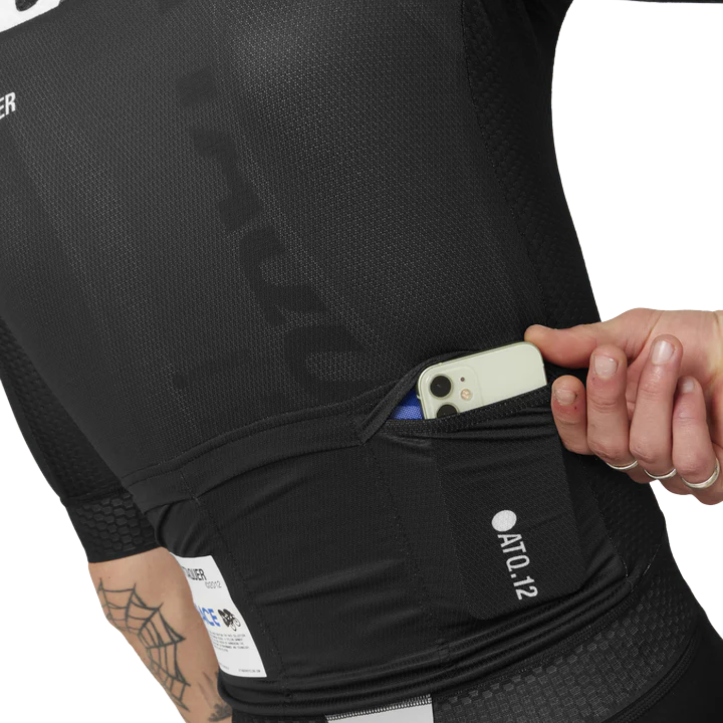 Attaquer Race Jersey - Black