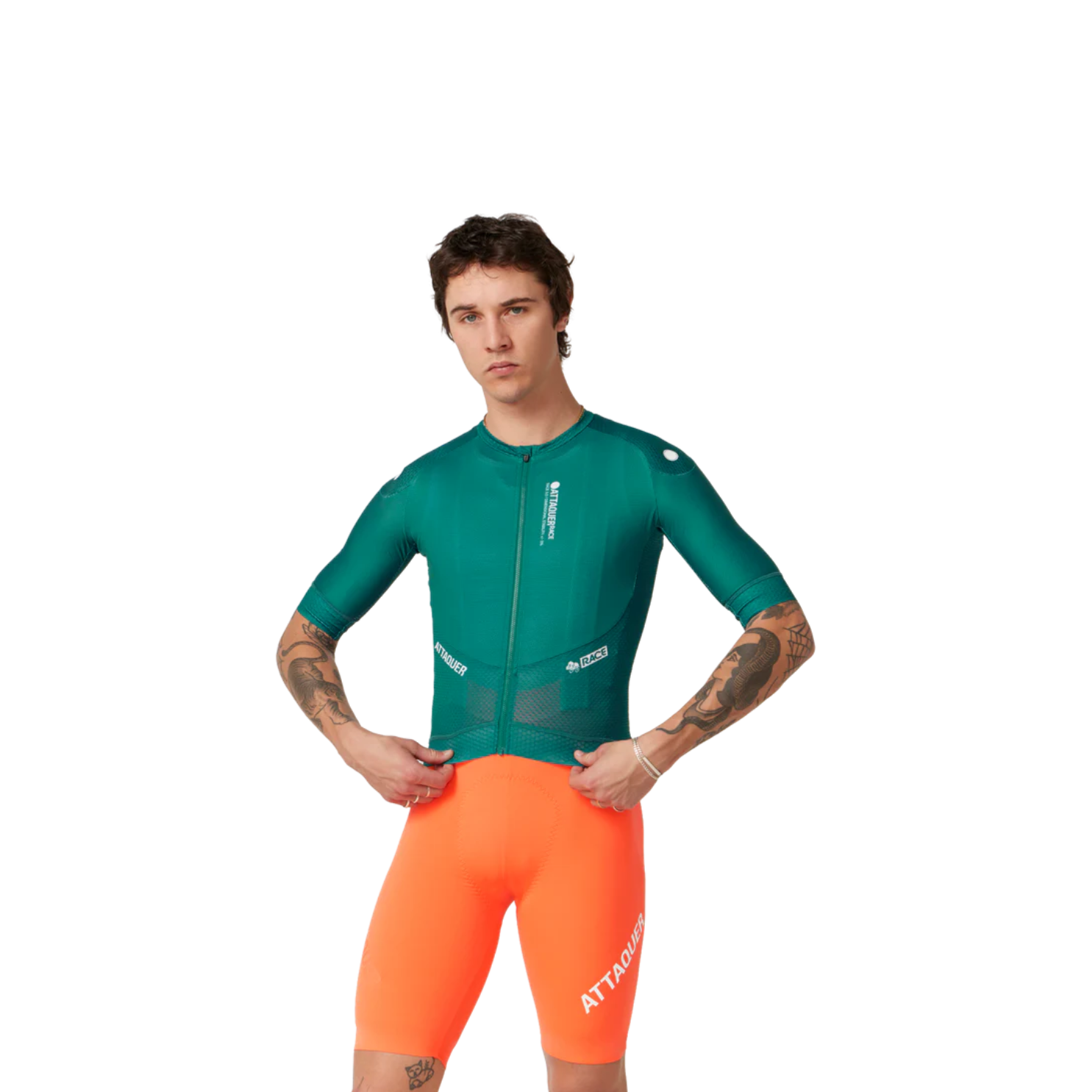 Attaquer Race Jersey -  Emerald