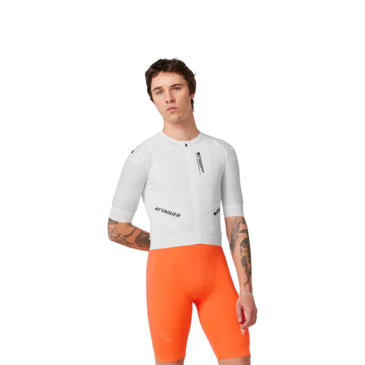 Attaquer Race Jersey -  White