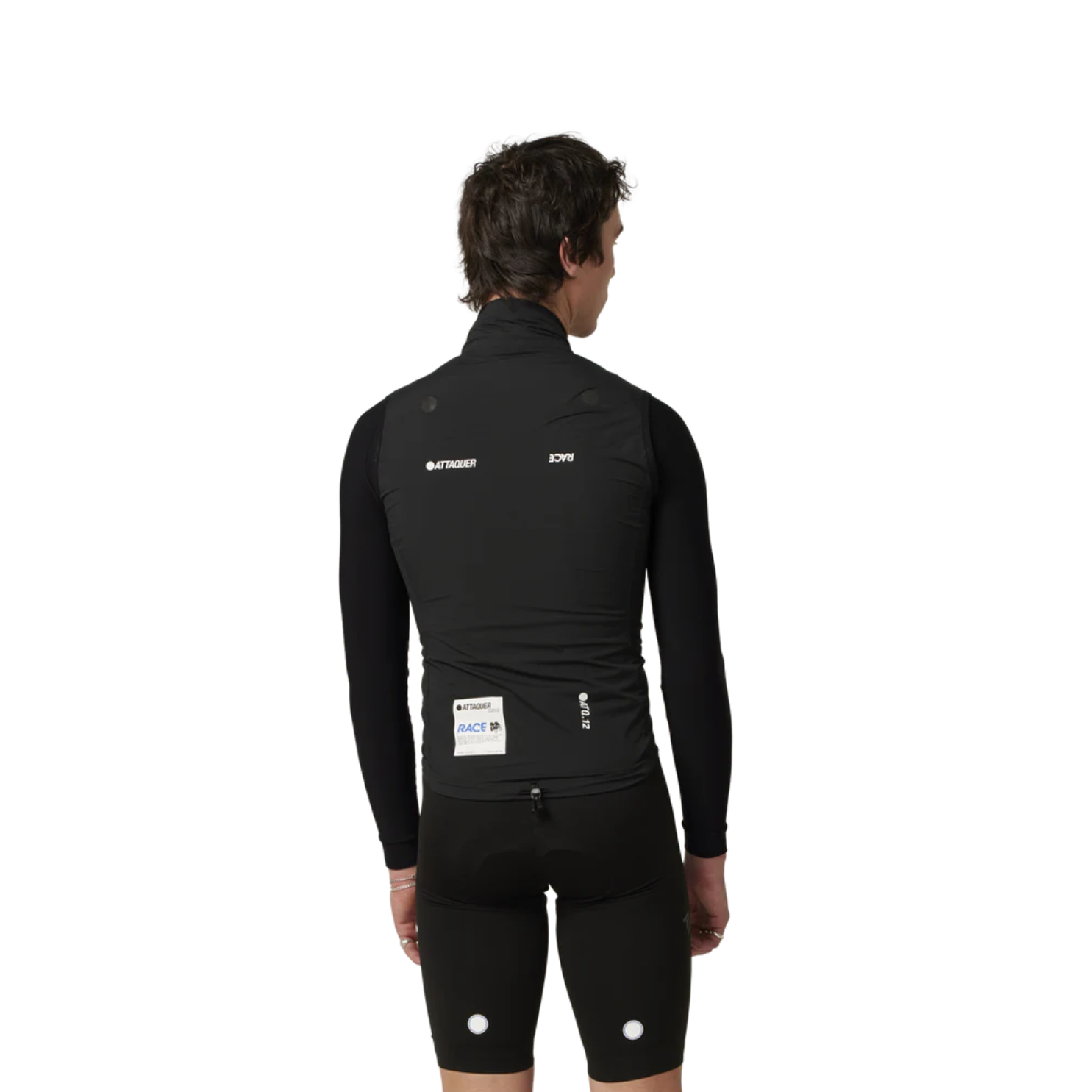 Attaquer Race Rain Gilet - Black