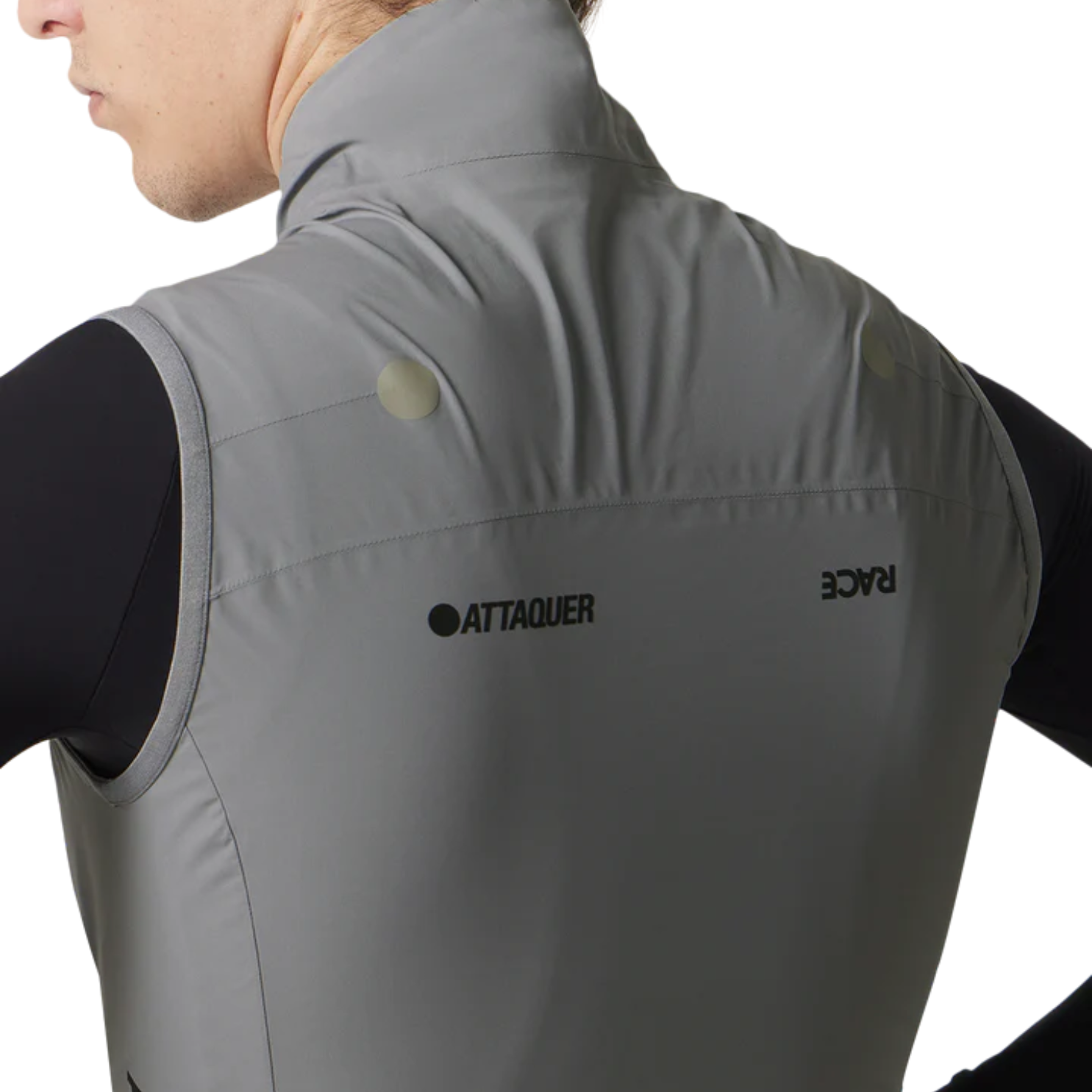 Attaquer Race Rain Gilet - Grey