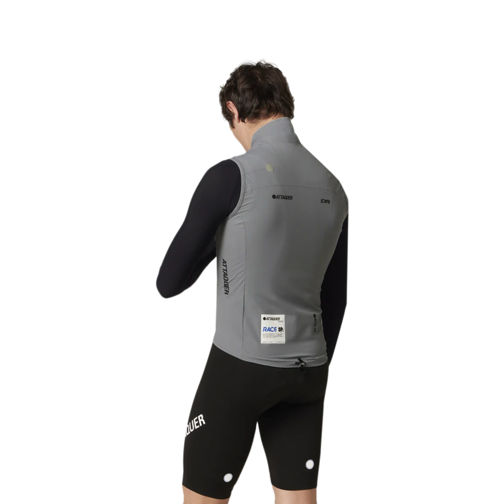 Attaquer Race Rain Gilet - Grey