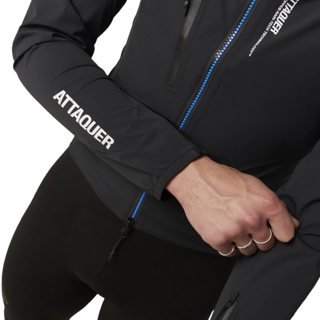 Attaquer Race Rain Jacket - Black