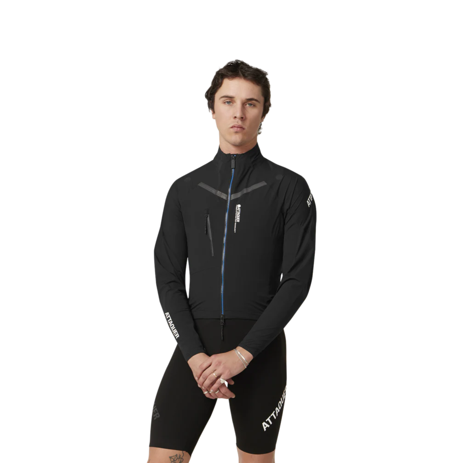 Attaquer Race Rain Jacket - Black