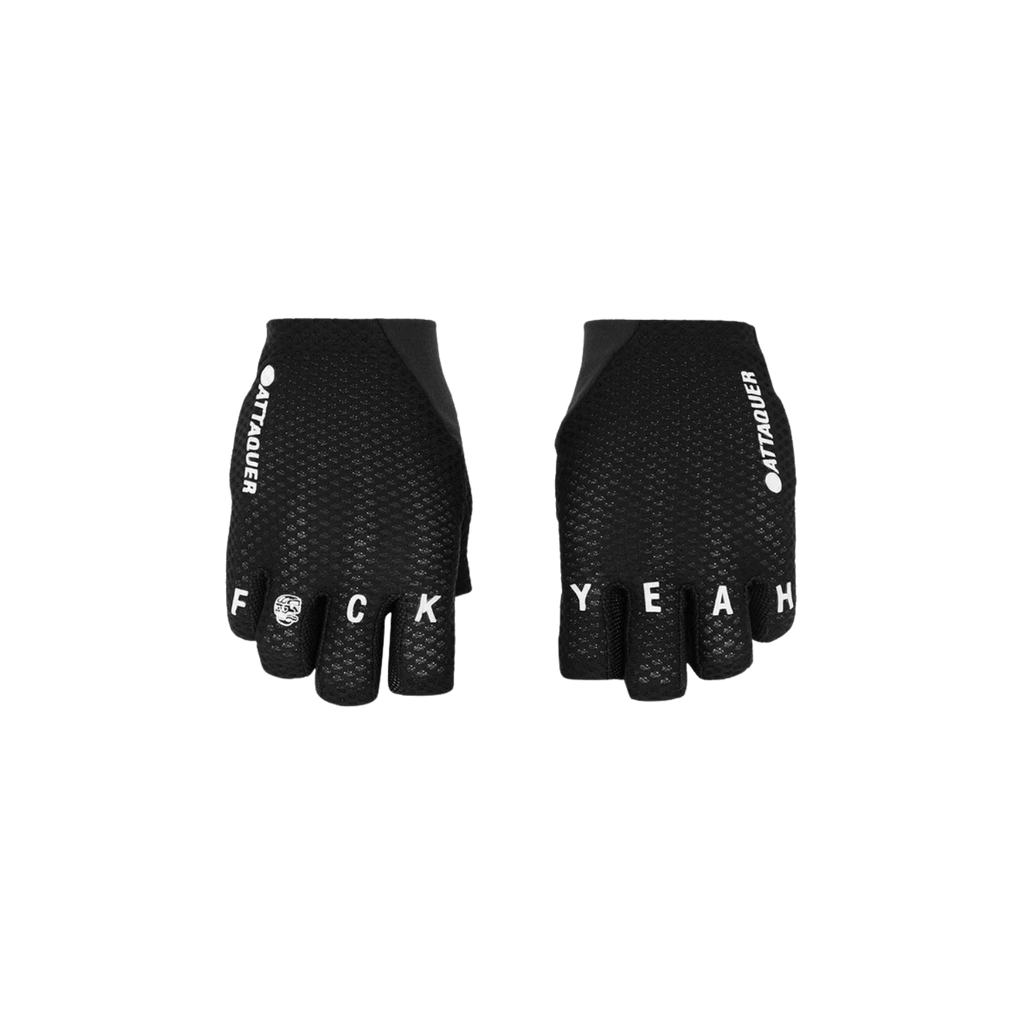 Attaquer Short Fingered F@ck Yeah Gloves - Black