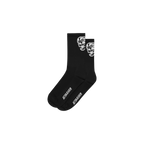 Attaquer Skull Logo Socks - Black