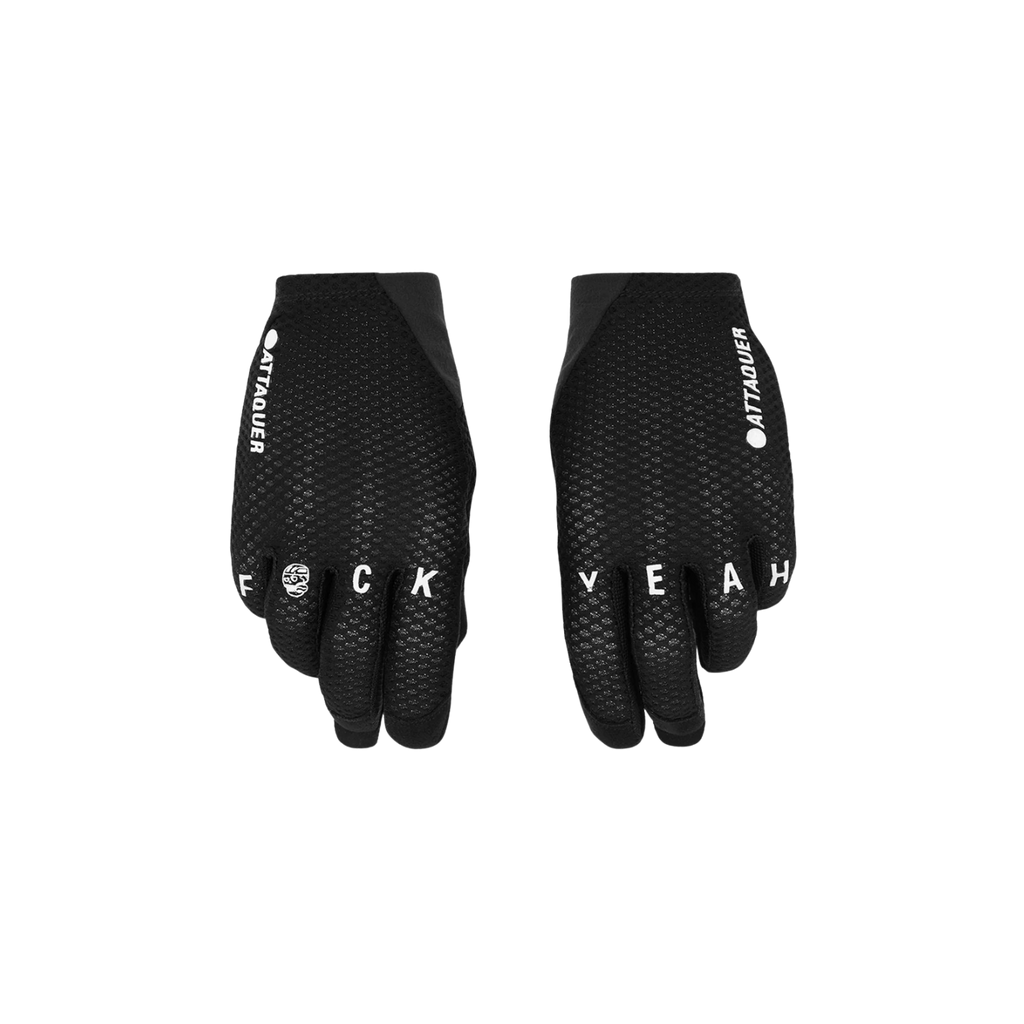 Attaquer Summer Mesh F@ck Yeah Gloves - Black