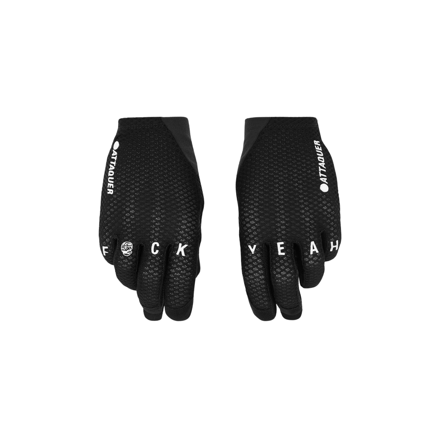 Attaquer Summer Mesh F@ck Yeah Gloves - Black