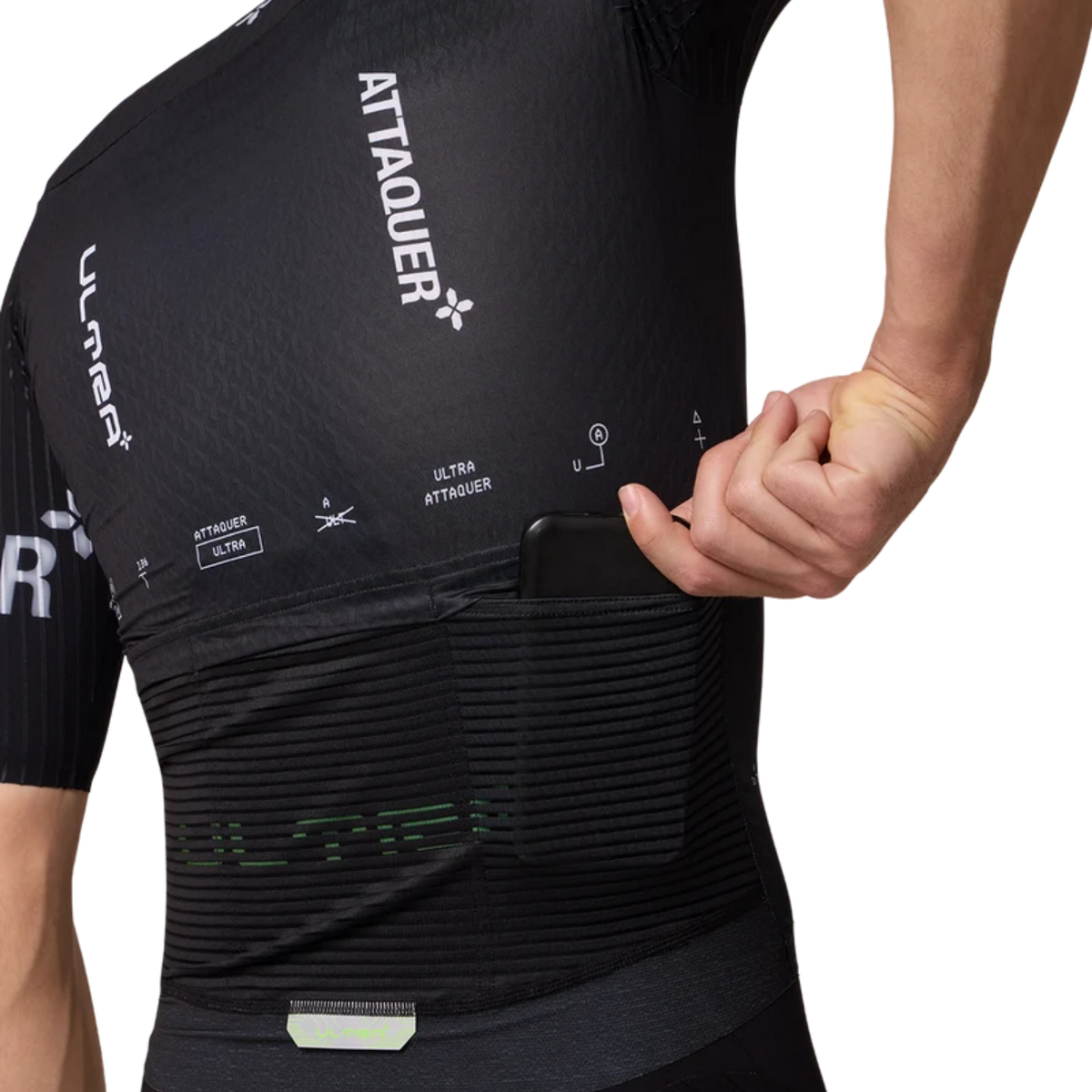 Attaquer ULTRA Aero Jersey - Black