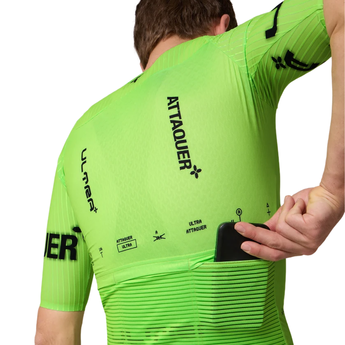 Attaquer ULTRA Aero Jersey - Green