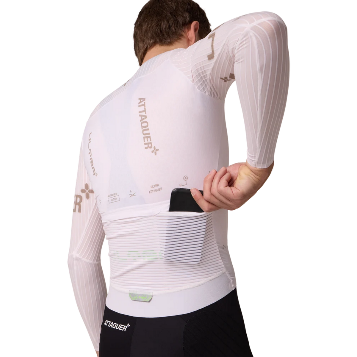 Attaquer ULTRA Aero Long Sleeve Jersey - Floss