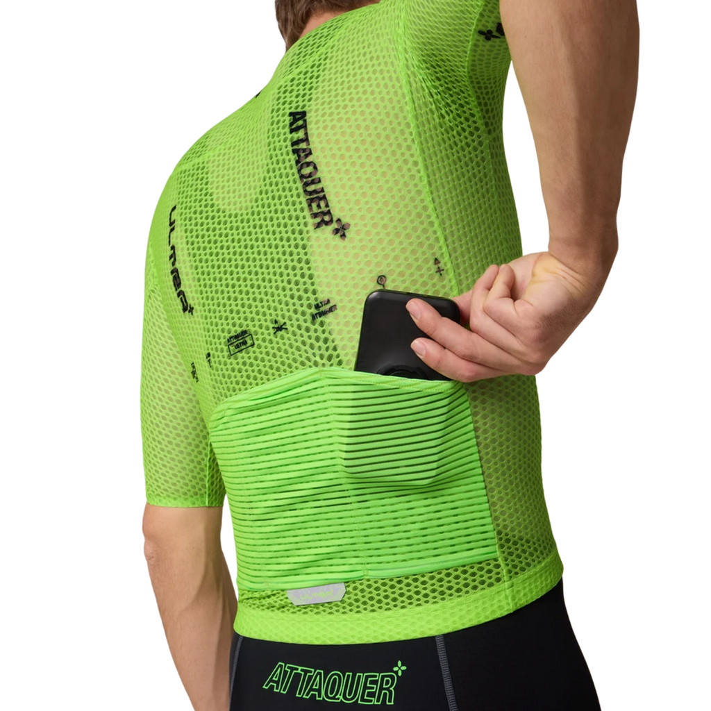 Attaquer ULTRA Climbers Jersey - Glow Green