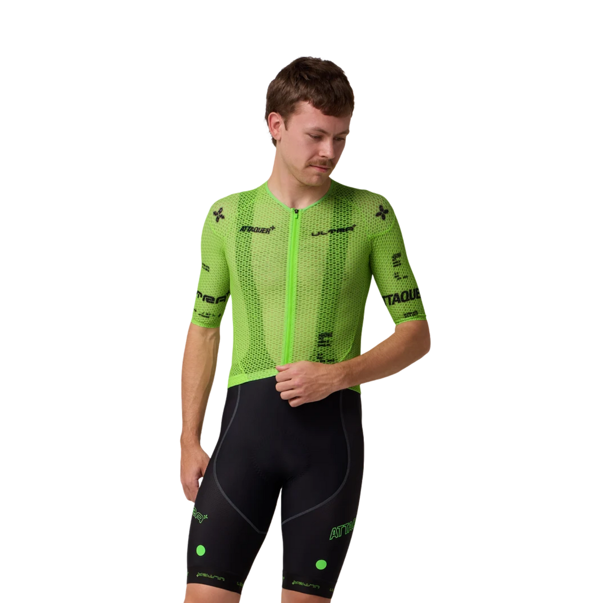 Attaquer ULTRA Climbers Jersey - Glow Green