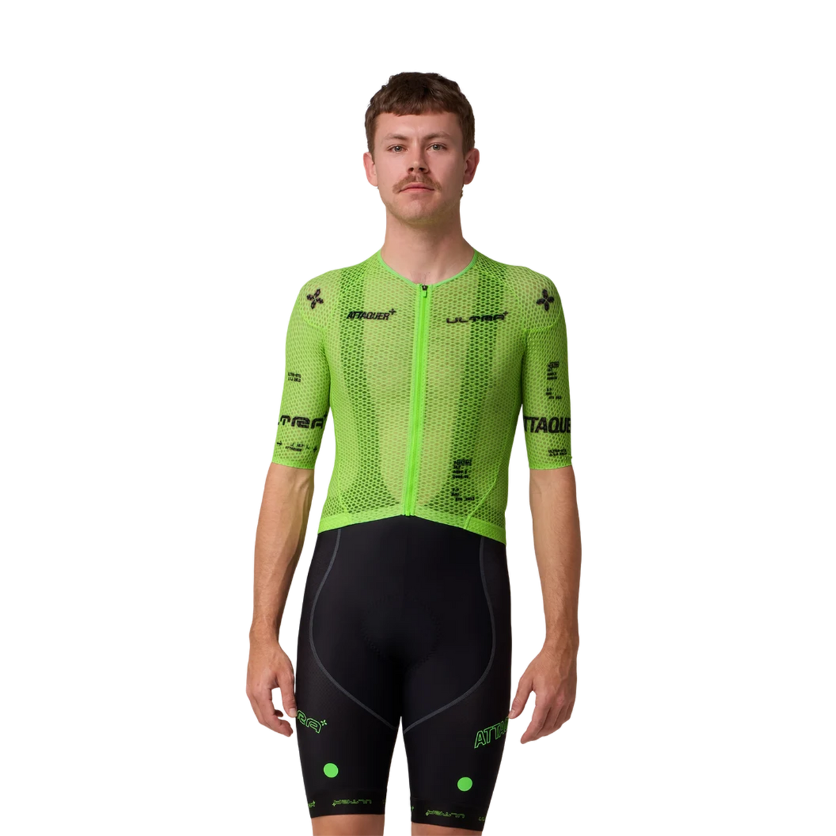 Attaquer ULTRA Climbers Jersey - Glow Green