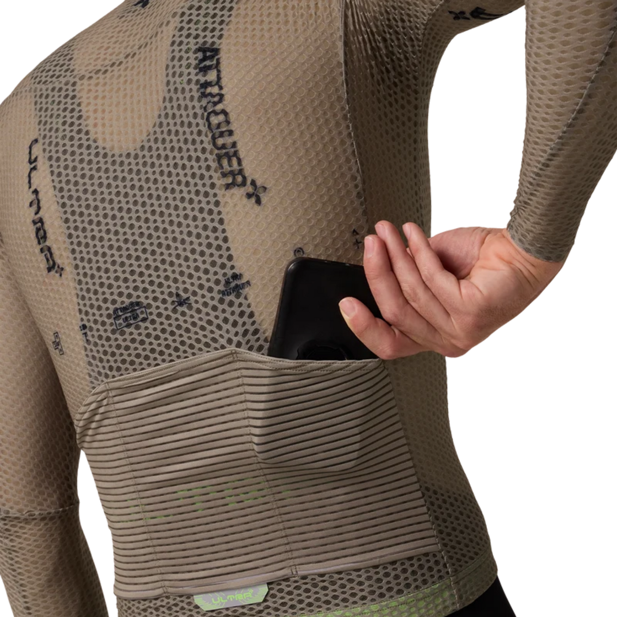 Attaquer ULTRA Climbers Long Sleeve Jersey - Clay