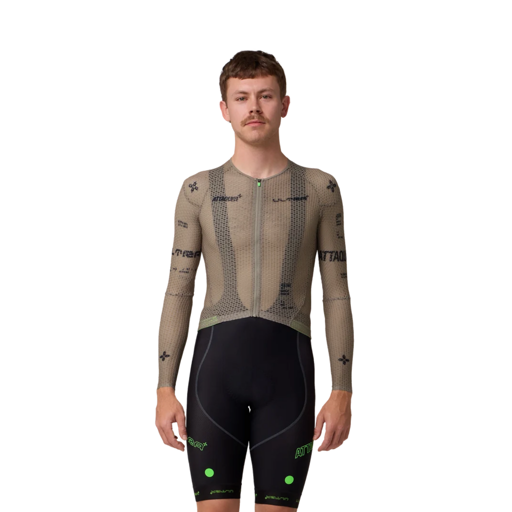 Attaquer ULTRA Climbers Long Sleeve Jersey - Clay
