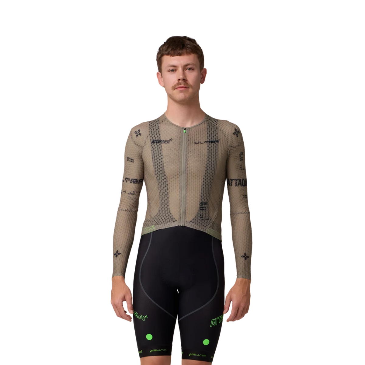 Attaquer ULTRA Climbers Long Sleeve Jersey - Clay
