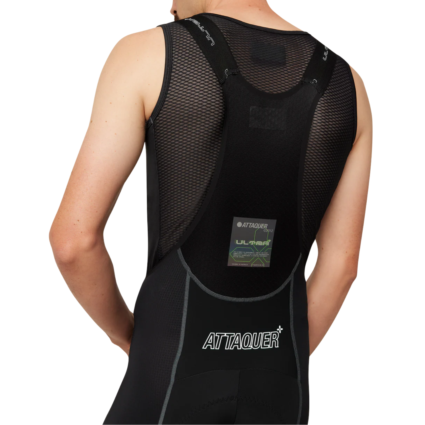 Attaquer ULTRA+ Climbers Bib Short - Black/White
