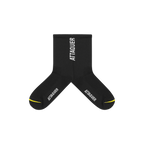 Attaquer Vertical Logo Socks - Black